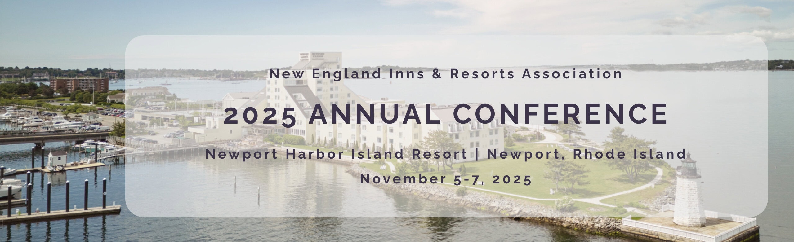 New England Inns & Resorts Association 2025 ANNUAL CONFERENCE